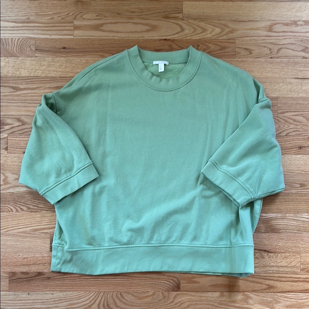 COS elbow sleeve boxy top
